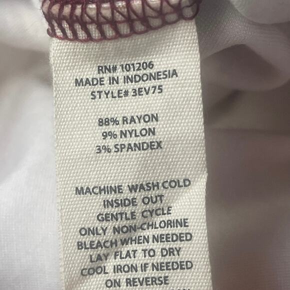 New Soft Surroundings Perfect Ponte Straight Leg Red Serrano‎ Pants - Picture 9 of 9